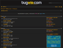 Tablet Screenshot of bugwie.com